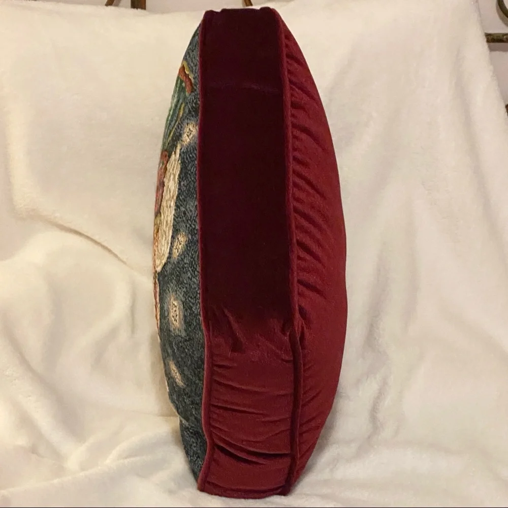 New  Throw Accent Pillow Holiday Christmas Madison Landing Peaceful Angel Dove